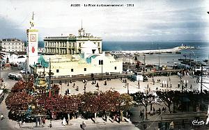 ALGER - PLACE DU GOUVERNEMENT EN 1953